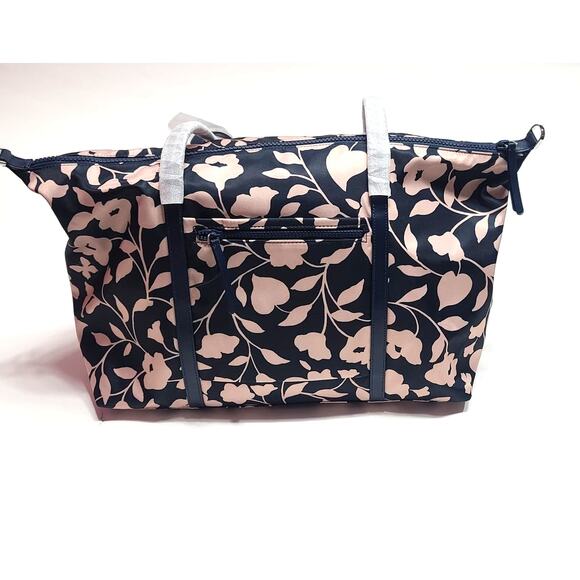 Kate Spade Jae Garden vine weekender tote bag and baby diaper bag matching set - Picture 4 of 16